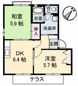 【間取り】 | グランディス