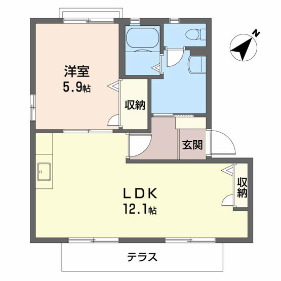 【間取り】 | グランディス