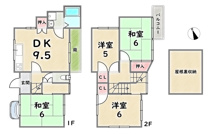 右京区嵯峨広沢池下町の画像