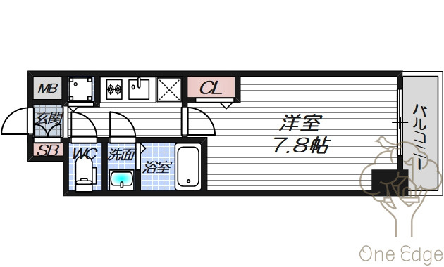 THE RESIDENCE Hの間取り