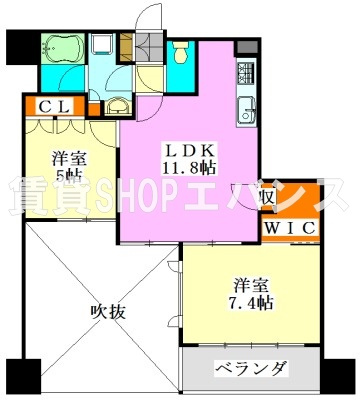 【間取り】 | スカイグランデ船橋宮本