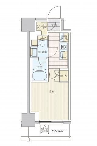 リビオメゾン戸越銀座の間取り