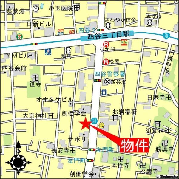 フォルム四谷外苑東の地図