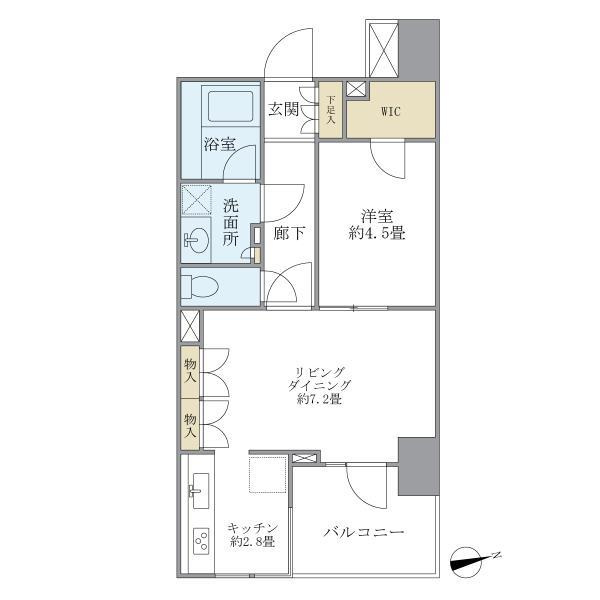 フォルム四谷外苑東の間取り