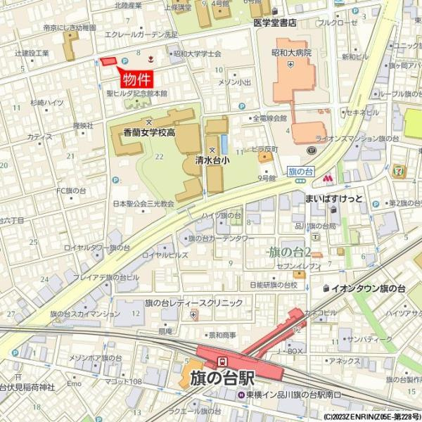メゾンドールの地図
