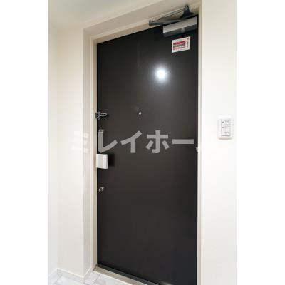 マスターズコート北品川の玄関