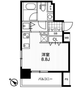 【間取り】 | アーバンフラッツ町田 | 間取りです。
