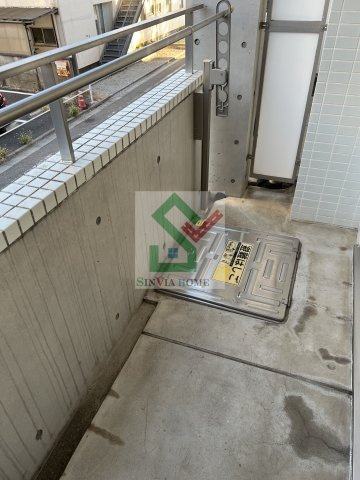 コージコートのバルコニー