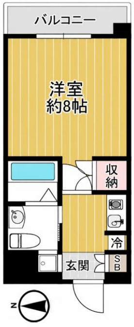 コージコートの間取り