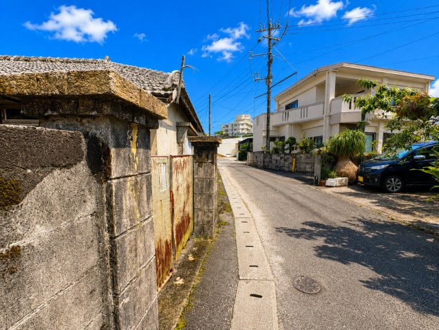 北中城村島袋の周辺