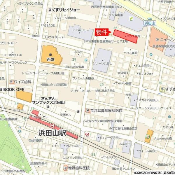 第一ハウス崔綜の地図