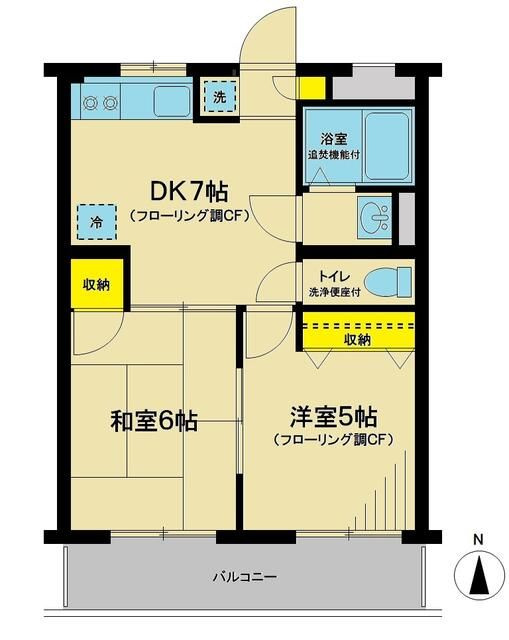 ヒルサイド１の間取り