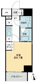 ＫＤＡ　ＧＯＴＥＮＹＡＭＡ【おとり物件なし】#学生・社会人にオススメ！初期費用分割払いOK！の間取り