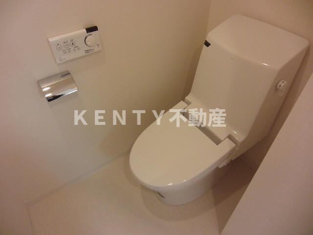 【トイレ】 | アレ・ベルト下丸子 | ゆったりとした空間のトイレです