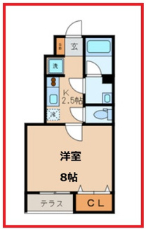 【間取り】 | ウィッシュハイツⅡ