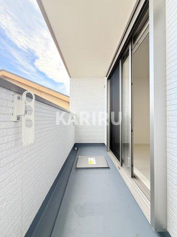 フォレストクリエオーレ諸口のバルコニー