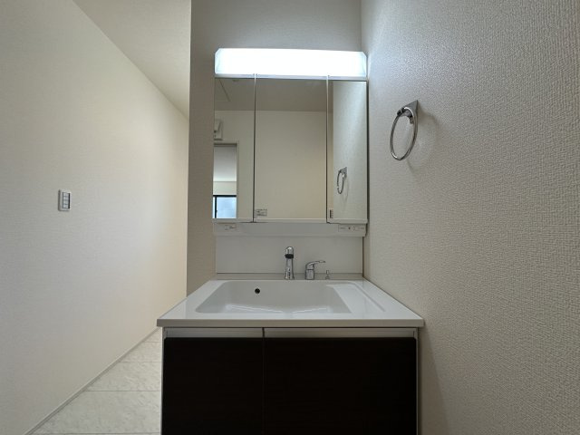 神戸市西区王塚台6丁目新築戸建１号棟の独立洗面台