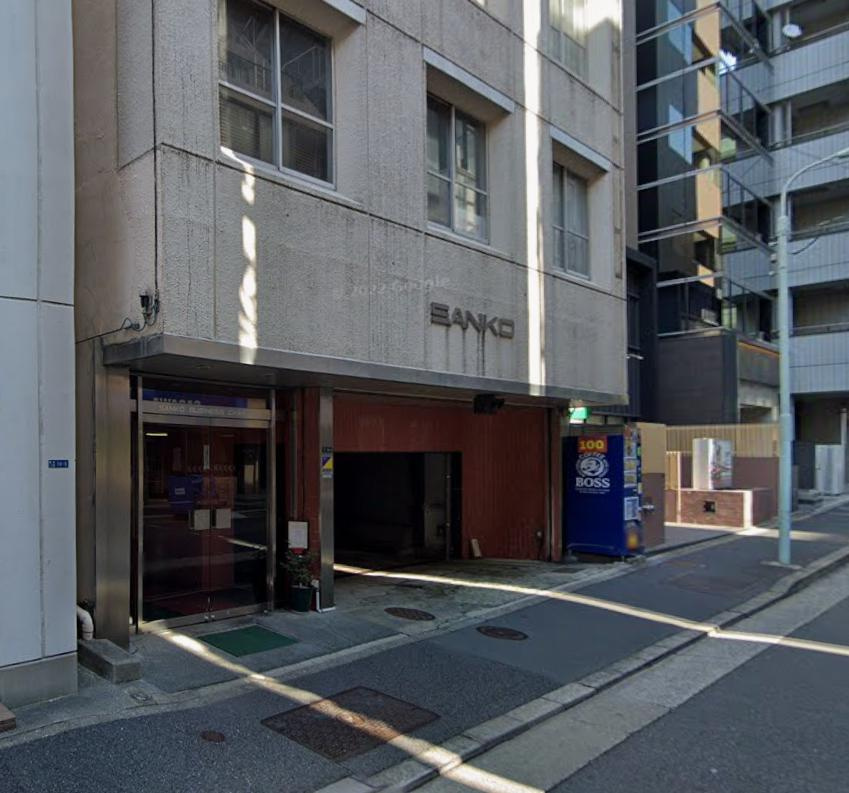 中央区銀座２丁目の事務所の外観