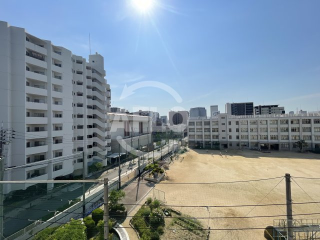 アスリート本町リバーウエストの展望|アスリート本町リバーウエスト　眺望