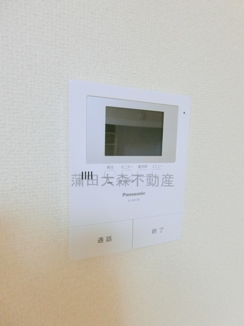 ジョポック仲六郷の設備|モニター付きインターホン