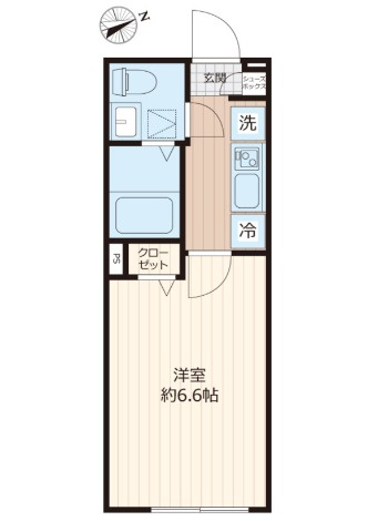 ソルロス舩橋の間取り