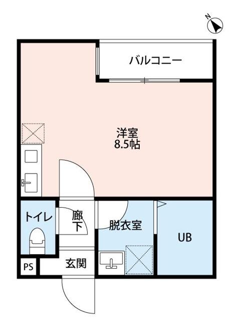 パラシオ柏の間取り