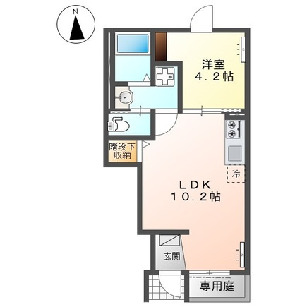 ☆1LDKの使いやすい間取り☆