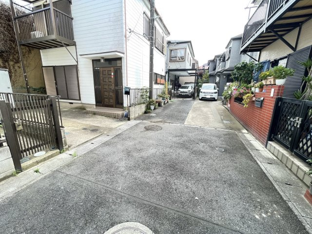 大和田5丁目　土地の外観|前面道路の様子