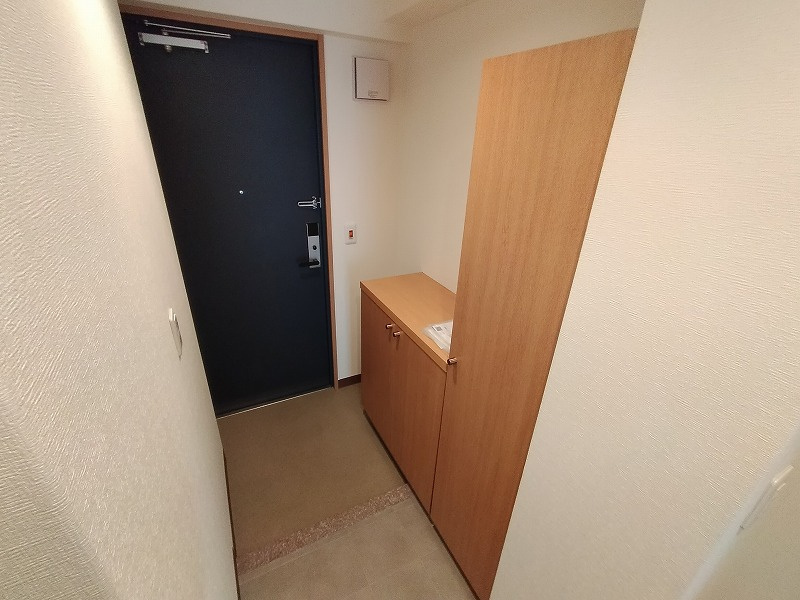 神戸市長田区若松町３丁目の賃貸マンションの玄関