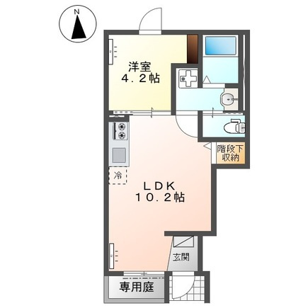 ☆1LDKの使いやすい間取り☆