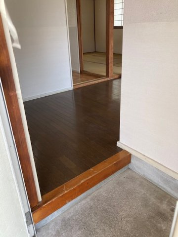 スカイコーポの玄関