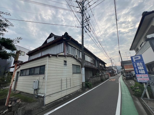 杵島郡江北町　江北駅前　15SLDKの前面道路含む現地写真