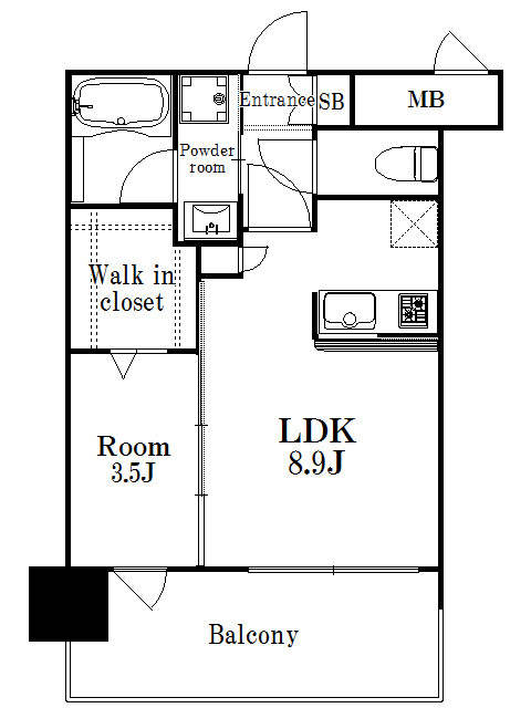 新品家具付きマンション住吉7(KaGood福岡)