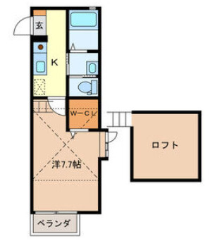 ラ・ヴィ―ニュⅢの間取り
