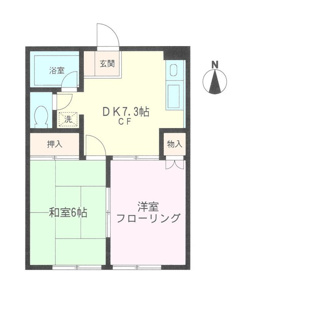 【間取り】 | プリムローズ与野 