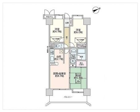 ライオンズシティ松戸の間取り|ドキドキの新生活も、安心してスタート。ぴったりの住まいを見つけませんか？クランディアが一緒に住まい選びをサポートします‼　まずは、お気軽にお問合せください　＃クランディア