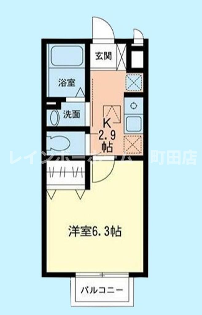 ドミール※初期費用分割後払いサービス利用可能物件の間取り