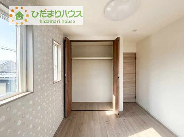 【収納】 | つくばみらい市伊奈東　新築戸建 | 全室にクローゼットが付いていて、お部屋の住空間もスッキリ広々使えそうです(^^)