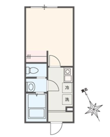 MELLAS市川の間取り