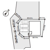 藤沢市辻堂3丁目　新築戸建の区画図