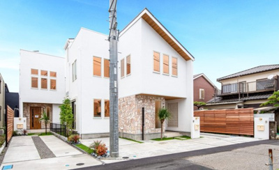 【外観】 | 藤沢市本鵠沼4丁目Ⅱ 新築戸建 全3棟