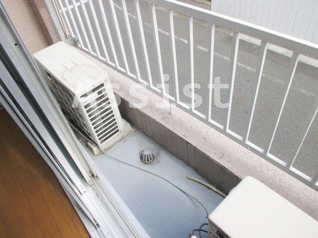 荏原6丁目戸建てのバルコニー
