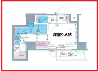 【間取り】 | ジェノヴィア駒込駅グリーンヴェール