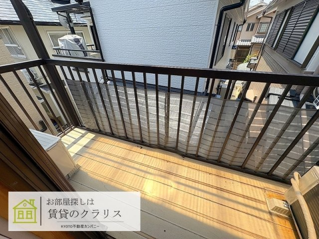 上桂三ノ宮町貸家のバルコニー