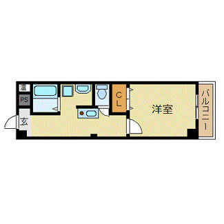 【間取り】 | ブルーノ長堀