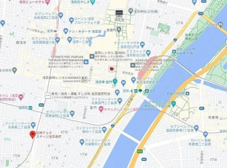【地図】 | 日神デュオステージ浅草寿町