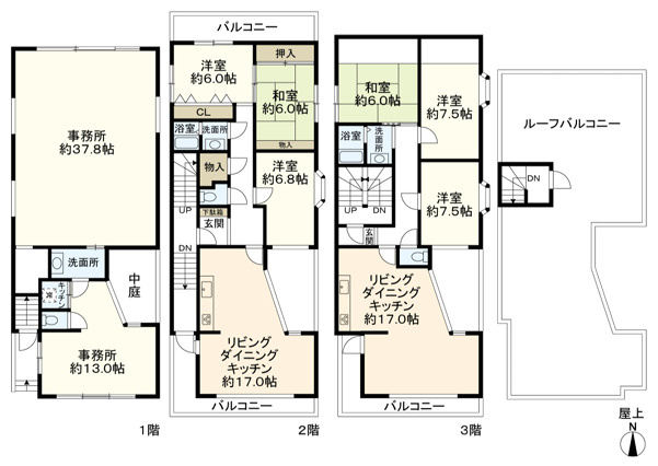 コスモビルの間取り