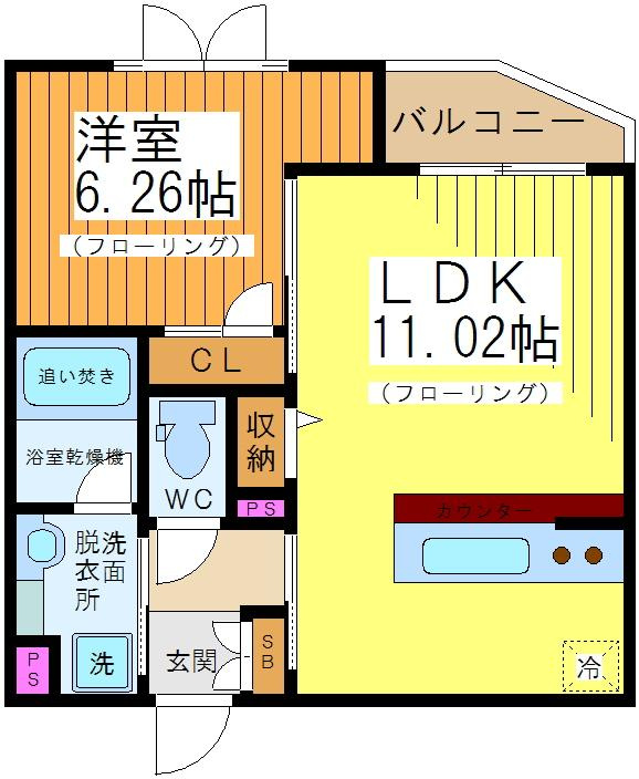 ピアッツァ経堂の間取り