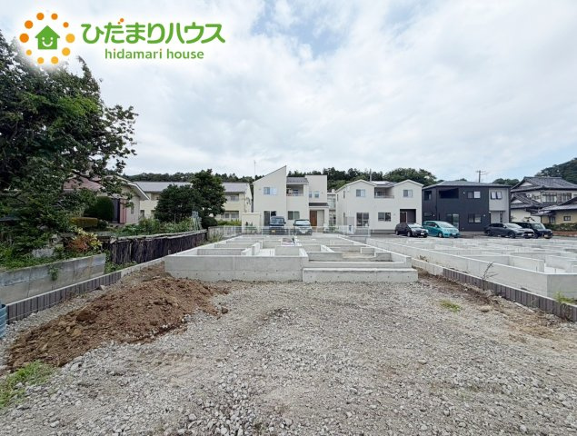 いわき市仁井田町　新築戸建　1号棟の外観|平日・夜間もご案内可能(^^♪お気軽にお問い合わせくださいませ!(^^)!