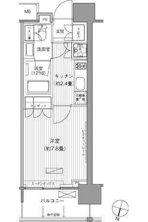 【間取り】 | ヒューリックレジデンス千葉中央
